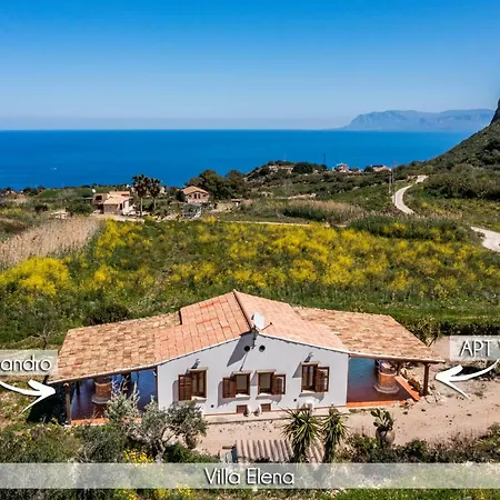 Villa Elena Vicino La Riserva Naturale Dello Zingaro Scopello  Exterior photo